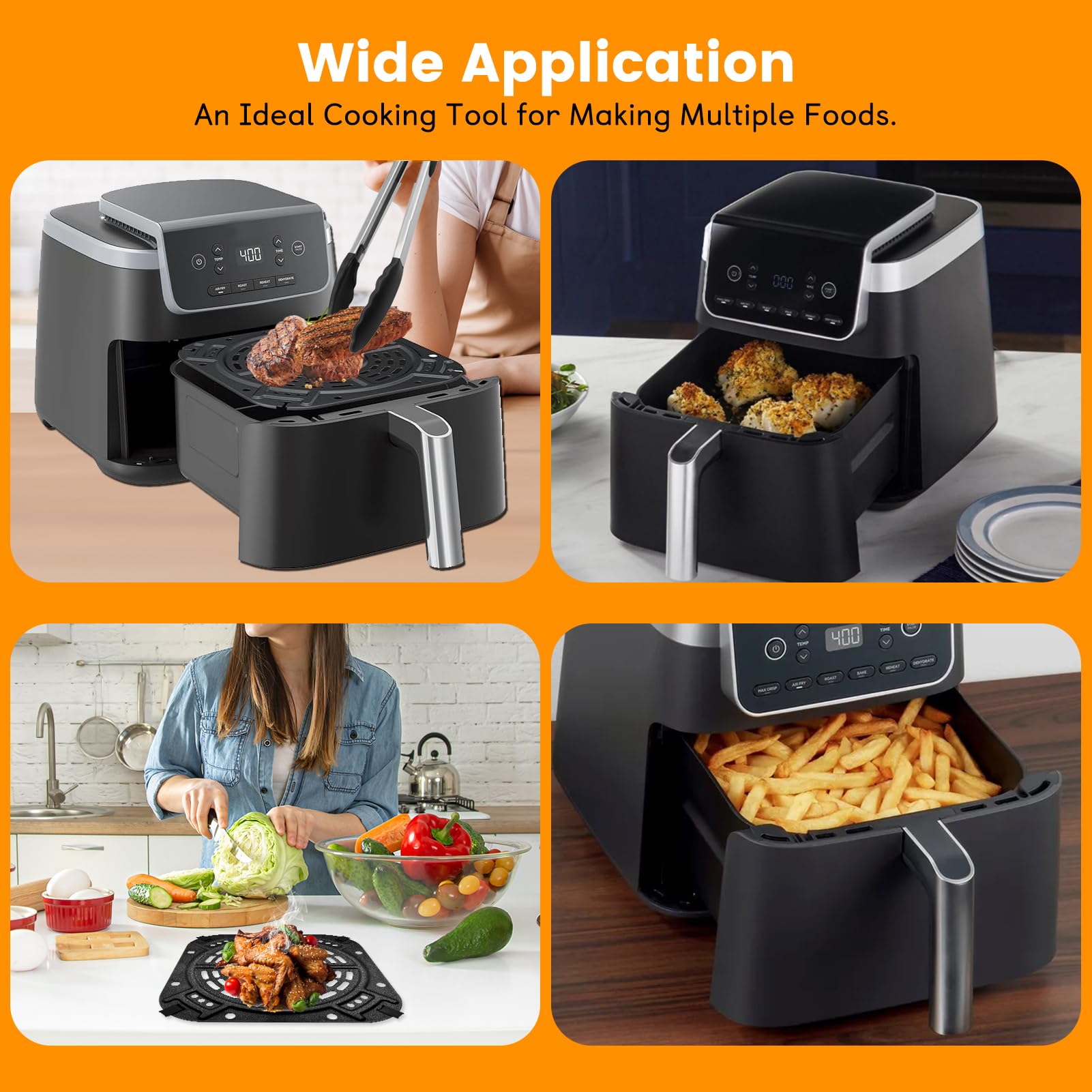 Amazon.com: GCQ Air fryer Accessories for Ninja 5QT 4 in 1 Pro